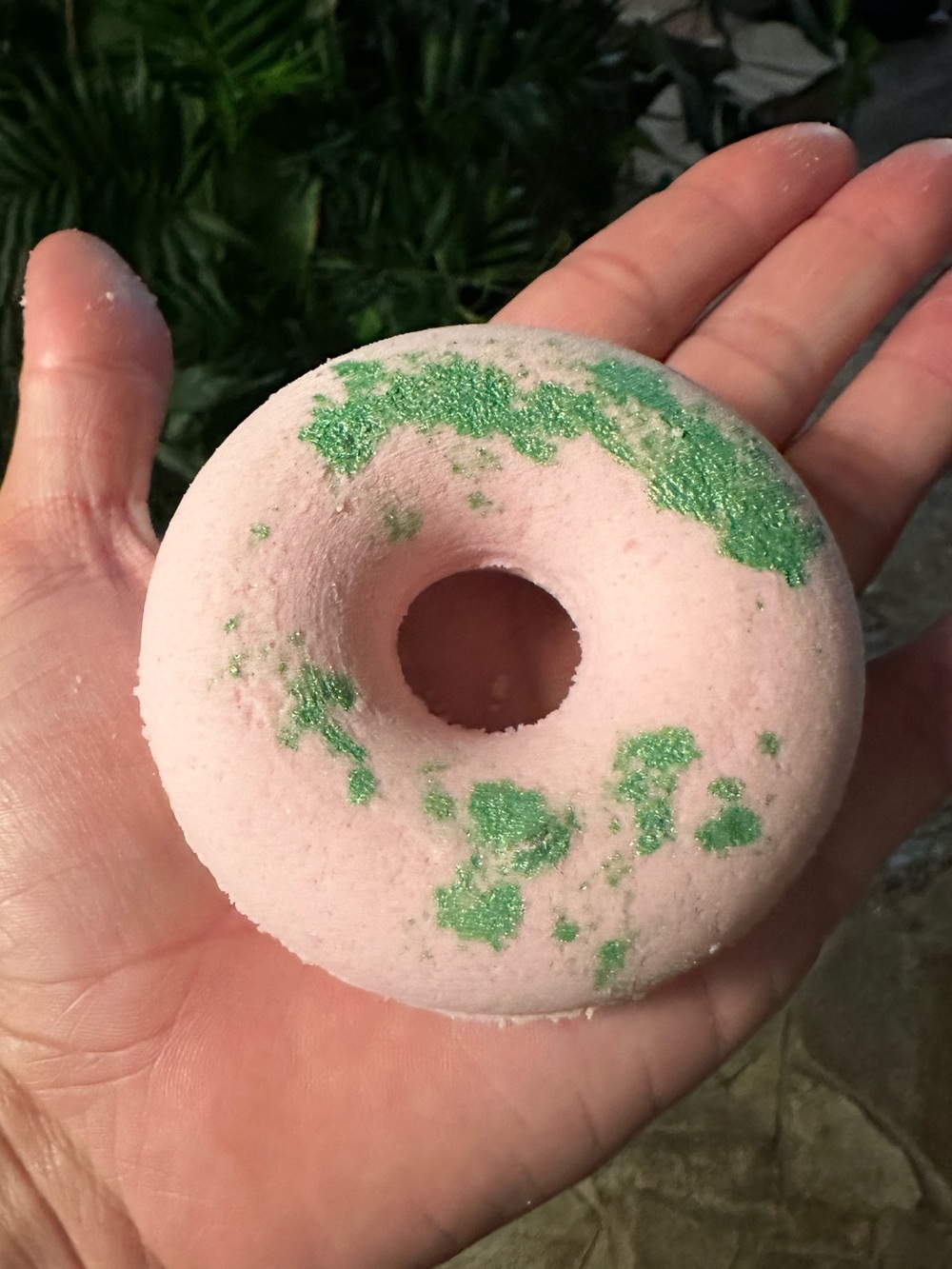 WATERMELON SUGAR handmade Donut BATH BOMB!